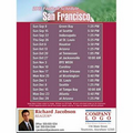 San Francisco Football Schedule Postcards-Standard (4-1/4" x 5-1/2")
